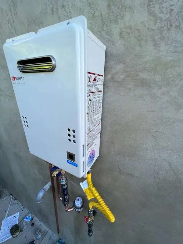 Tankless water heater installation for Charles City homes
